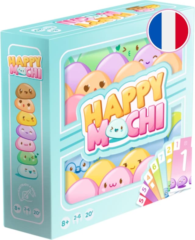 Imagen de Asmodee Happy Mochi 71 cartas 20 minutos en OfertitasTOP