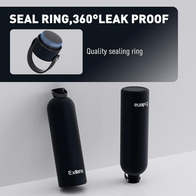 Thumbnail 1 de Exllena 1.5 L insulated stainless steel water bottle 🚰