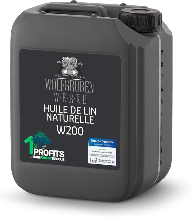 Imagen de Huile de lin W200 première pression 5L en OfertitasTOP