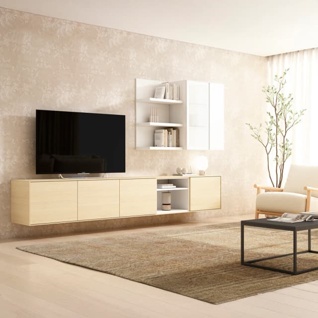 Detalle de El Corte Inglés Evolution 2.0 mueble de salón modular