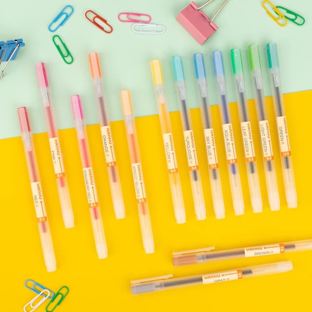 Thumbnail 5 de ABEIER Premium 24 Gel Ink Pens 0.5mm 🖊