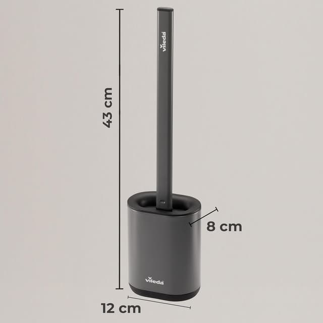 Thumbnail 5 de Vileda Brosse WC Silicone tête flexible