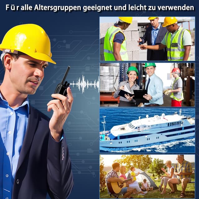 Thumbnail 5 de MaxTalker MT-8S Walkie Talkie PMR446