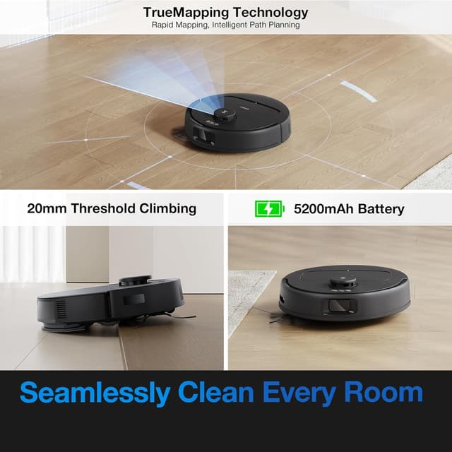 Thumbnail 5 de ECOVACS DEEBOT N20e Plus 10000Pa Robot Vacuum