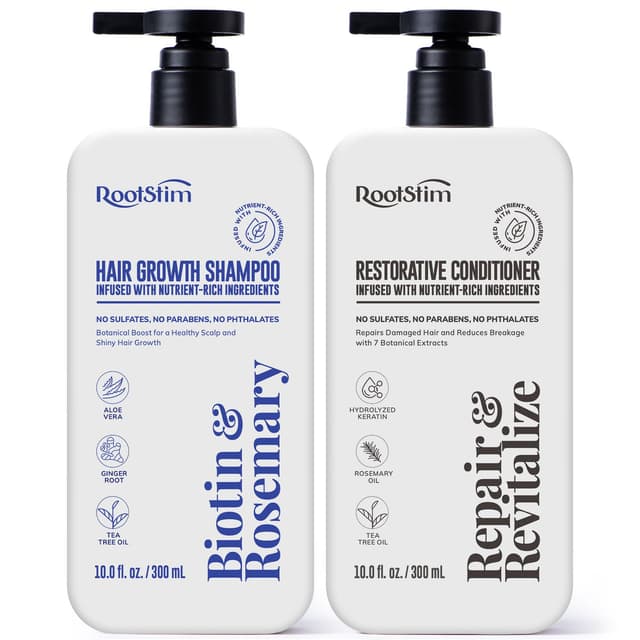 Detalle de RootStim Hair Growth Shampoo Set 2-Pack