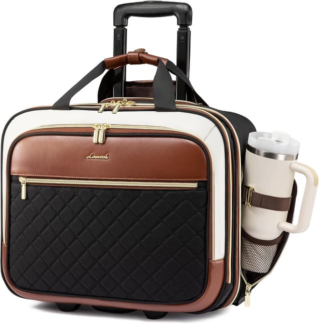 Detalle de LOVEVOOK Rolling Laptop Bag 17.3-inch briefcase