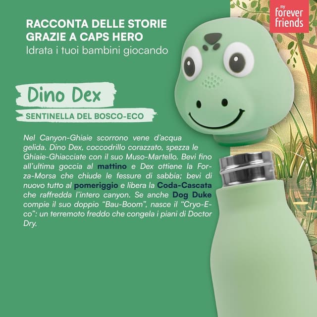 Detalle 2 de Borraccia termica 520 ml per bambini