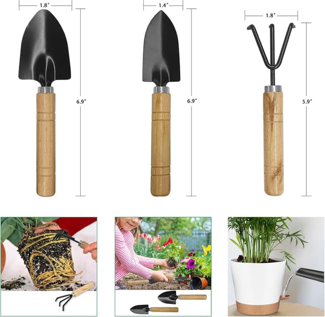 Thumbnail 5 de Idealife Macetas autorriego juego 5 piezas 17,8 cm