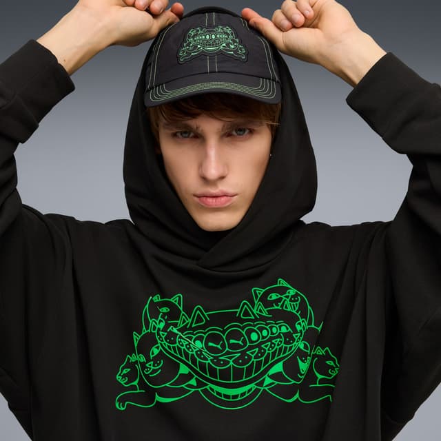 Detalle 2 de Puma Sudadera X RIPNDIP Boxy Graphic TR Unisex