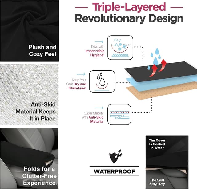 Thumbnail 4 de lebogner Car Seat Towel 29.5"