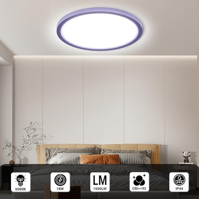 Detalle 2 de LQWELL Deckenleuchte LED 18W 220×24mm