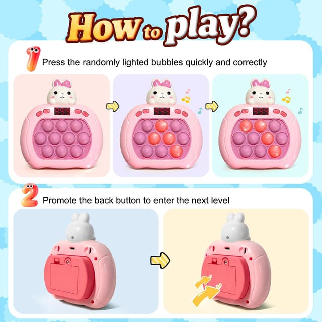 Detalle de Lesipee Quick Push Pop Game 999 Level