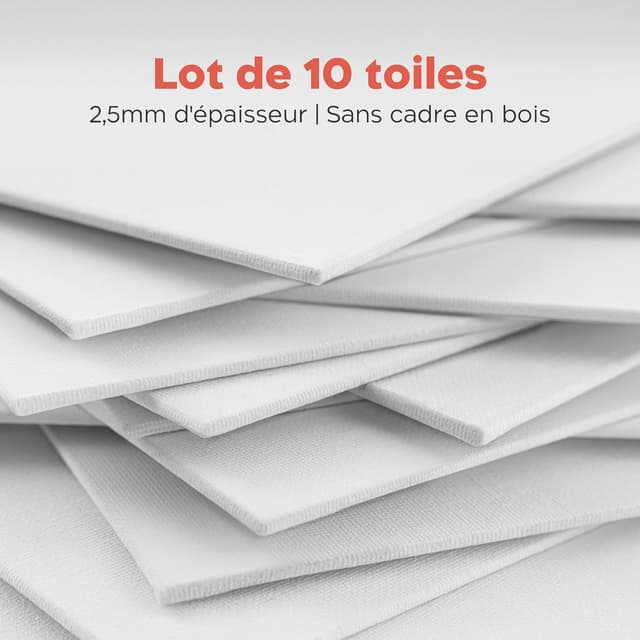 Thumbnail 1 de Zenacolor Toile à peindre 20x30 cm