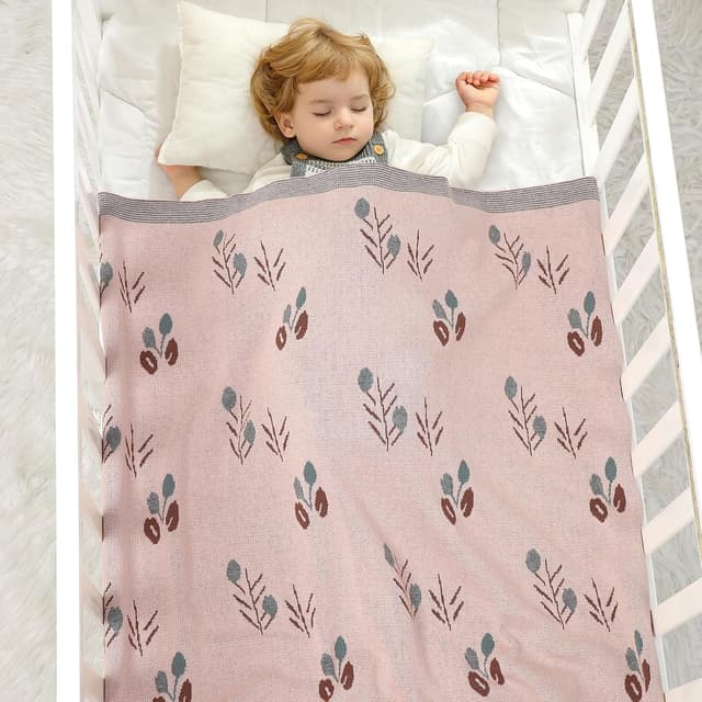 Detalle 2 de DovFanny 100% Cotton Baby Blanket