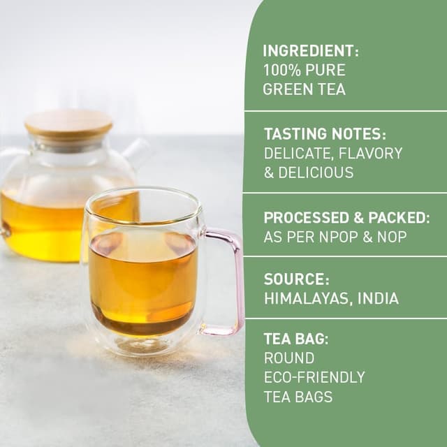 Thumbnail 2 de HANDPICK Té Verde Ecológico — 100 Bolsitas 🍵