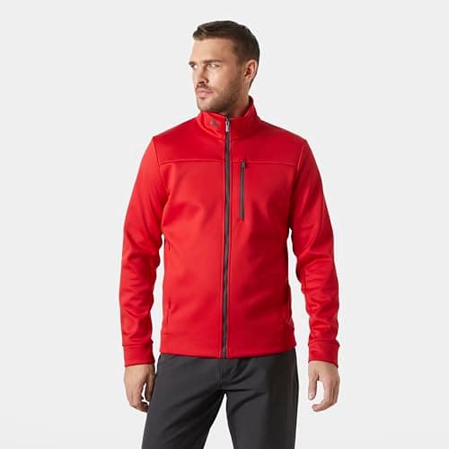 Detalle de Helly Hansen Crew chaqueta polar M, rojo, 1 unidad