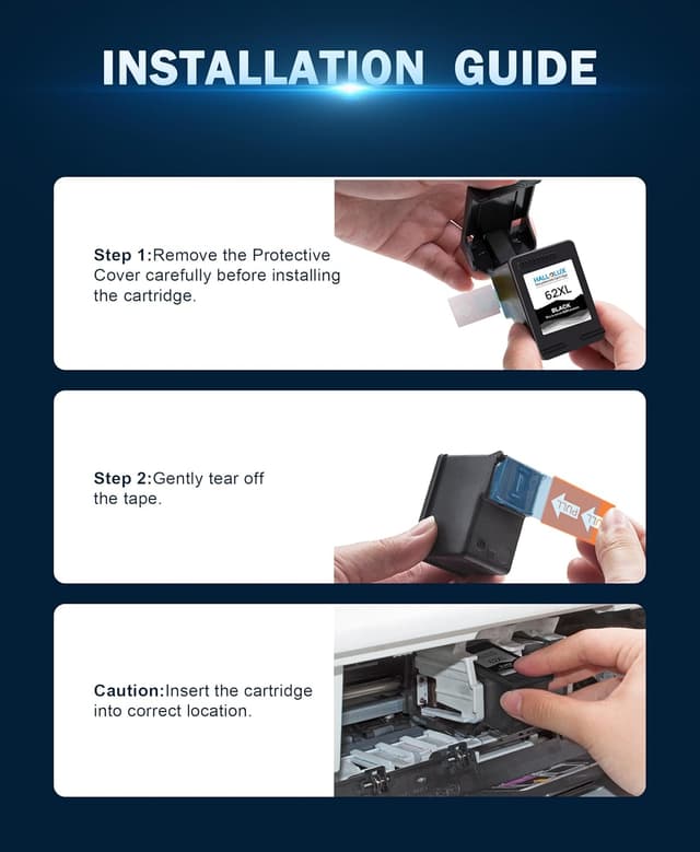 Detalle 2 de HALLOLUX 62 XL Druckerpatronen Multipack 2er