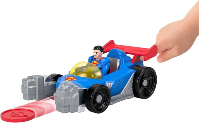 Detalle 1 de Fisher-Price Metal Force Supermobile Superman