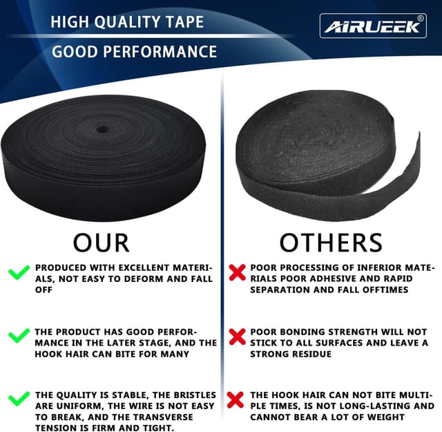 Detalle 2 de Klettband Selbstklebend 10 m Kabelbinder 🔌