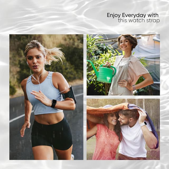 Thumbnail 5 de 10 Pack Stretchy Bands Apple Watch band