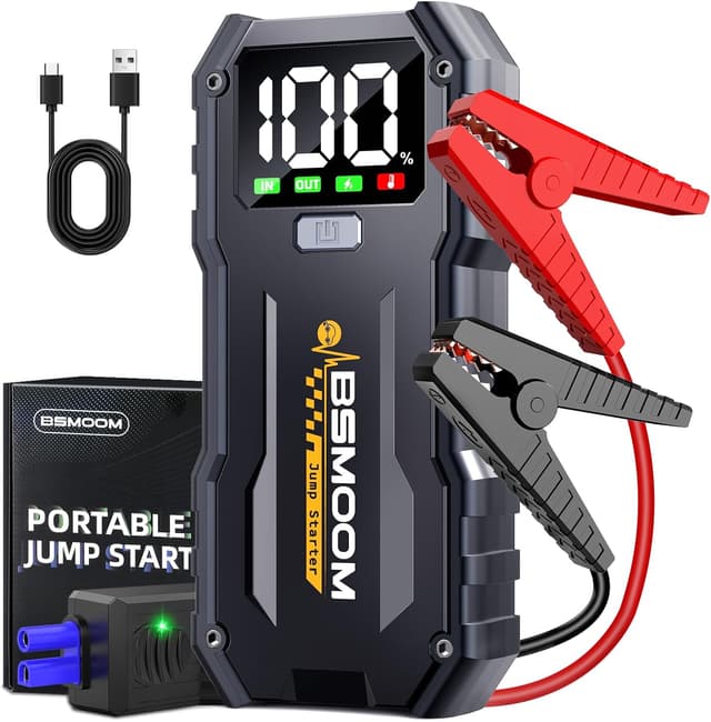 Detalle de BSMOOM 5000A Jump Starter Power Pack