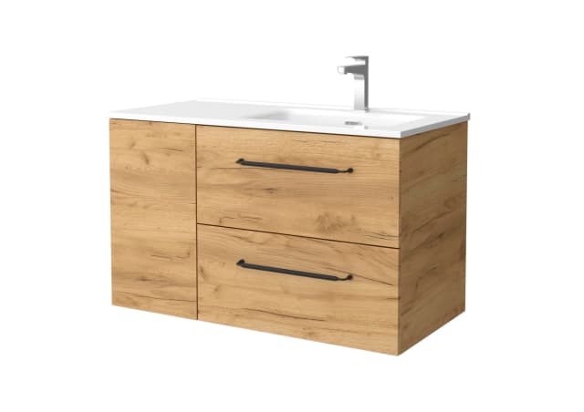 Detalle de Salgar Morai Plus mueble baño 90 cm