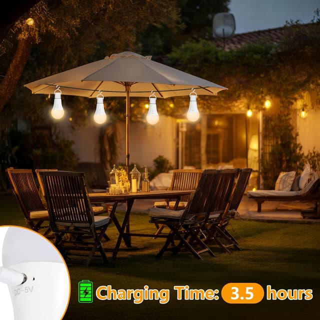 Thumbnail 2 de Dehobo lampadina LED E27 ricaricabile 7W