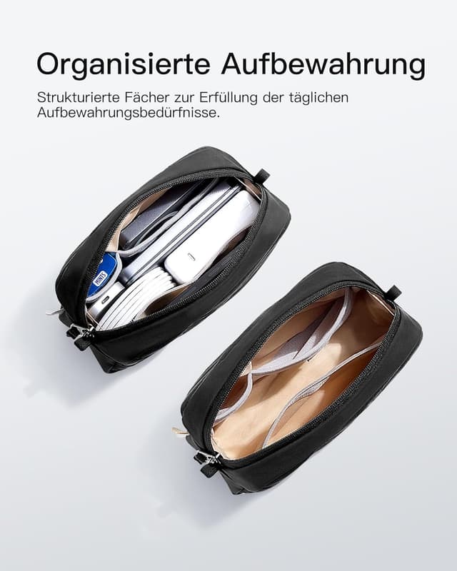 Detalle 1 de Inateck Leicht Kabeltasche Organizer 85 g