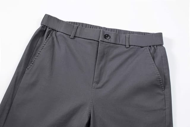 Detalle de JMIERR Herren Chino Stretch Cargohose mit elastischem Bund und Taschen