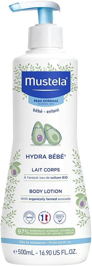 Detalle de Mustela Hydra Baby Creme (CRP500ML) – spendet Feuchtigkeit und verfeinert das Hautbild
