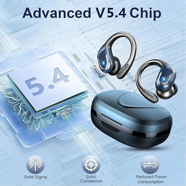 Detalle 2 de Rulefiss BX27 Bluetooth Kopfhörer 75 Std