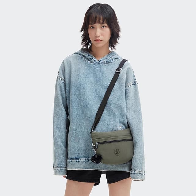 Thumbnail 6 de Kipling ARTO S Bandolera Pequeña 👜 - Green Moss