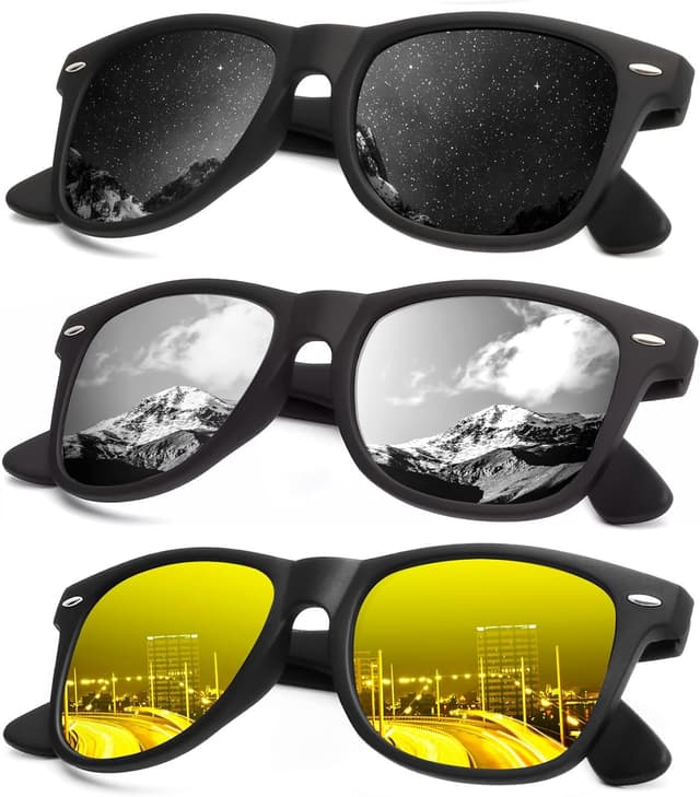 Thumbnail 1 de KALIYADI Polarized Sunglasses 3 Pack 😎