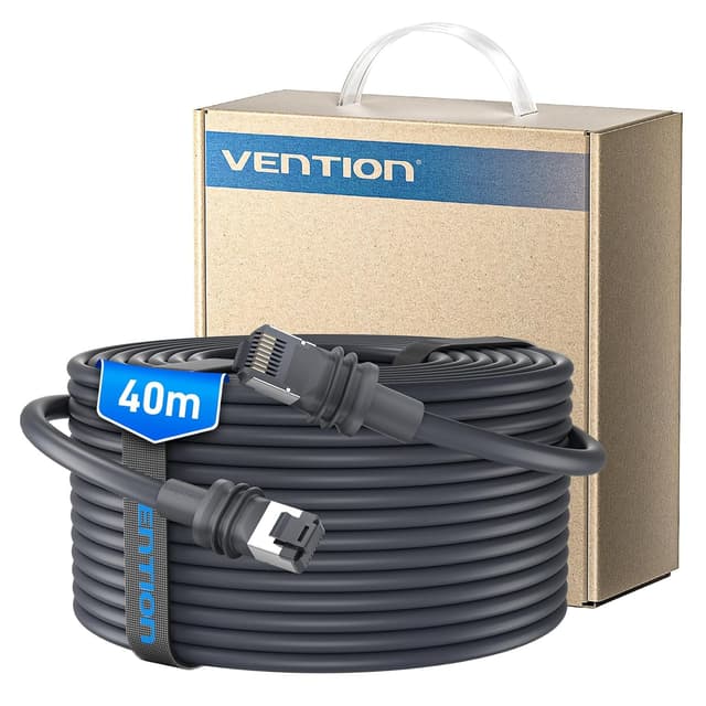 Detalle de Vention Starlink Gen 3 Ethernet Replacement & Extension Cable (40m) for Starlink V3