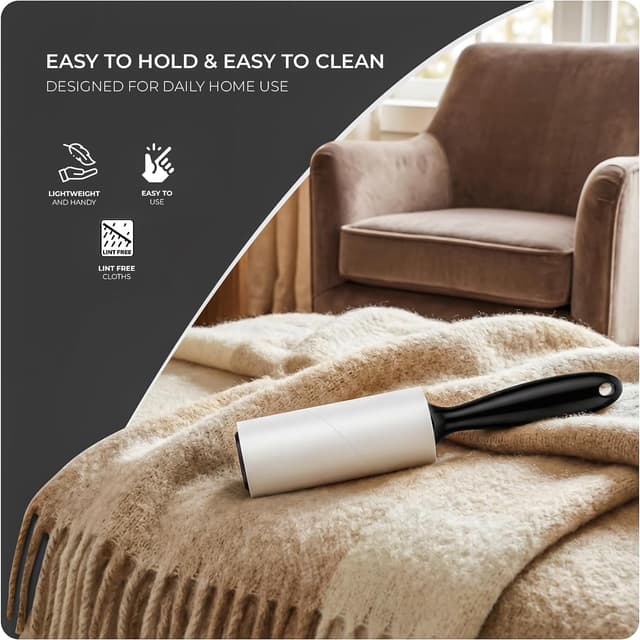 Detalle de Stick Well Lint Roller, 360 Sticky Sheets