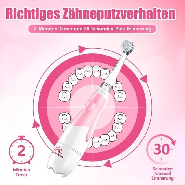 Thumbnail 5 de Dada-Tech Babyzahnbürste Rosa Pinguin