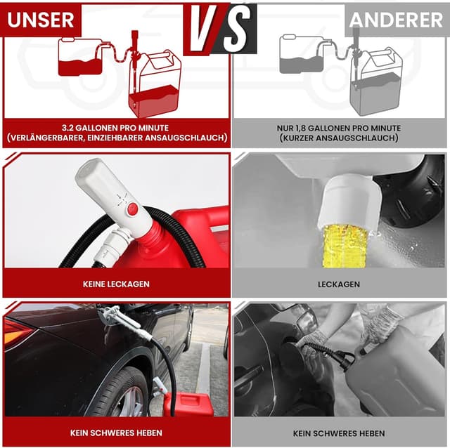 Thumbnail 5 de MAXVINI Elektrische Transferpumpe 3.2GPM