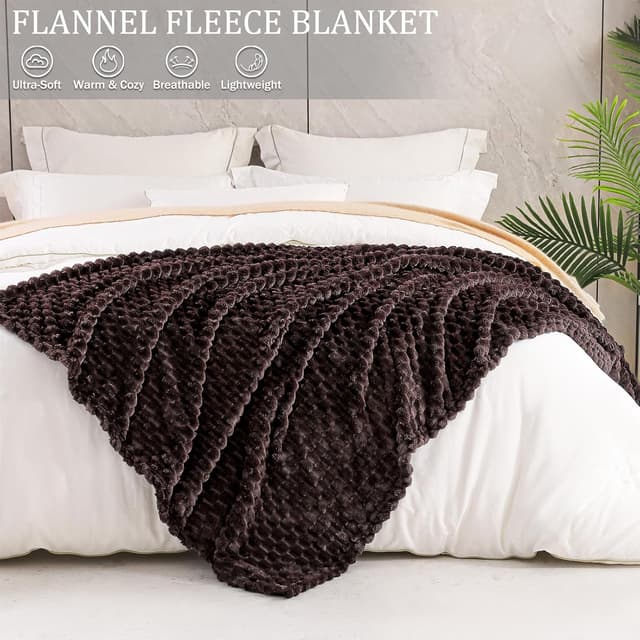 Detalle de King fleece blanket 230x265 cm, extra large