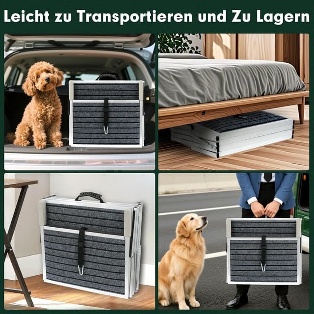 Thumbnail 5 de Hundetreppe Auto Extra Breit 4 Stufen