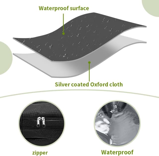 Thumbnail 2 de DUJUIKE Coprimaterasso impermeabile L 102 x 69 x 10cm