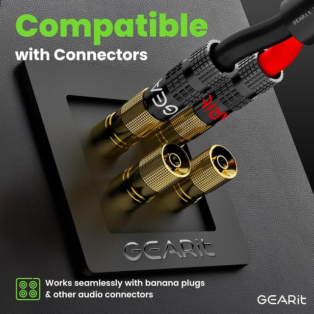 Thumbnail 6 de GearIT 14/2 Speaker Wire 14 Gauge (100ft) CCA for outdoor direct burial and in-wall installs