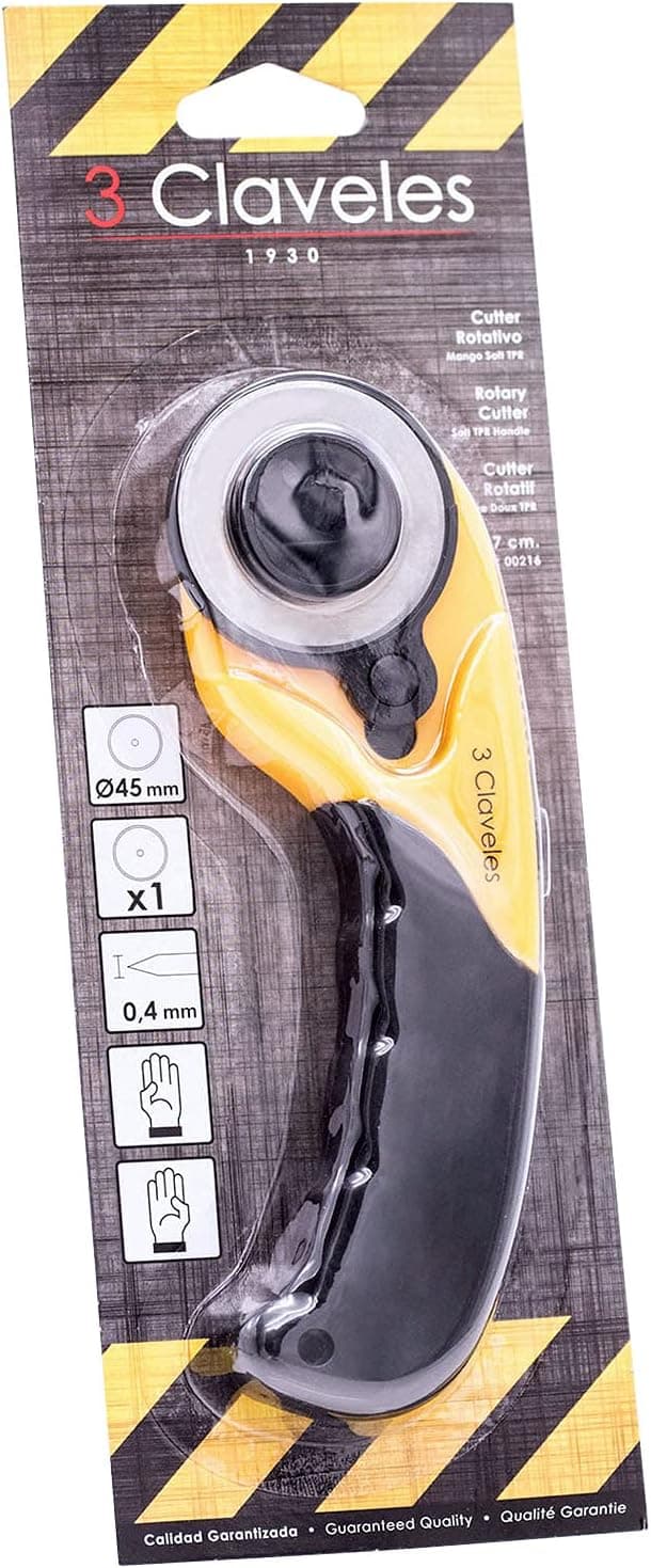 Thumbnail 2 de 3Claveles 216 Cúter rotativo 45 mm 17 cm