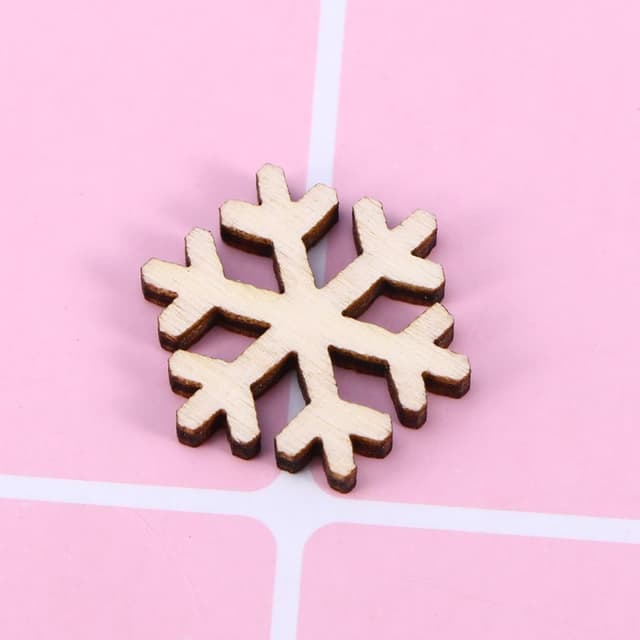 Thumbnail 5 de SUPVOX Holzscheiben Mix 100 Stück — Bastel-Deko 🎨