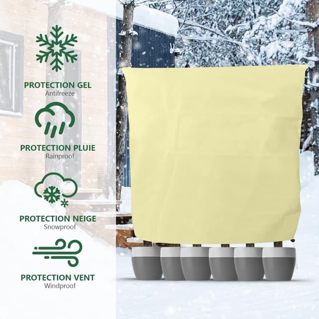 Thumbnail 5 de OFFCUP Plant Fleece Frost Protection Cover
