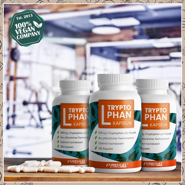 Detalle 2 de L-Tryptophan hochdosiert 300 Kapseln