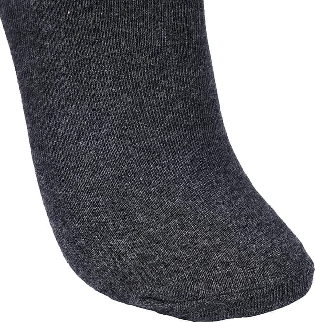 Detalle 2 de Laulax 5 Pairs Finest Combed Cotton Smooth Seamless Toe Boys School Socks (3–16 Years) – Black/Charcoal/Navy