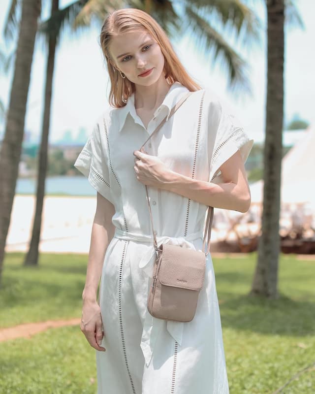 Thumbnail 1 de Echte Leder Handytasche mit RFID, 12 x 20 cm