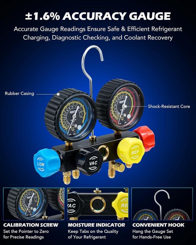 Thumbnail 5 de Orion Motor Tech 1/3 hp 4 cfm AC vacuum pump kit