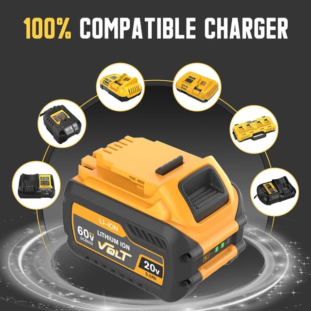 Detalle de XR FlexVolt 20V/60V 9.0Ah battery kit 2