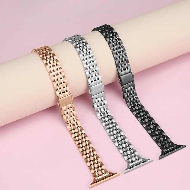 Thumbnail 6 de Anlinser metal Apple Watch strap 14 mm